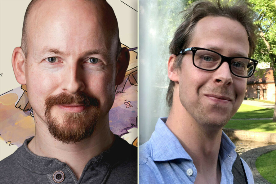 Thomas Nilsson og Michael Odden er kjente fjes i norsk utviklerbransje, men de to frilanserne må nå ta grep for å kunne fortsette som selvstendige utviklere. 📸: Privat / kode24