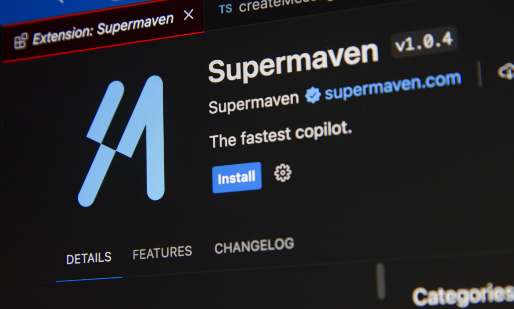 Supermaven finnes for både VS Code, JetBrains-editorene og for Neovim. 📸: Kurt Lekanger