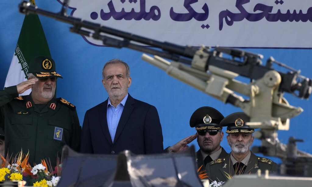 Irans president Masoud Pezeshkian. 📸: AP Photo / Vahid Salemi / NTB