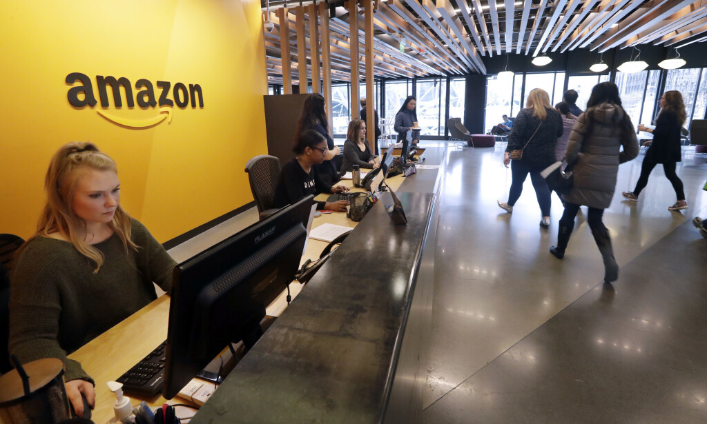 Amazon lover å fortsette med unntak fra kontortvang, men gjør prosessen for å få unntak fra kravet mer omfattende. 📸: Elaine Thompson / AP / NTB