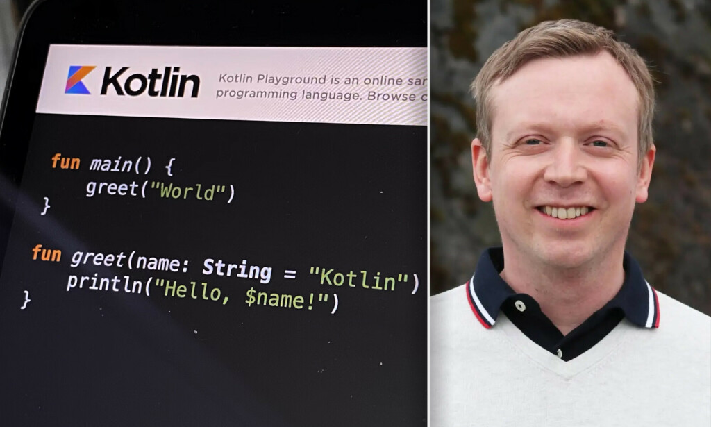 Jarle Hansen jobber som utvikler i Systek og arrangerer også Oslo Kotlin Meetup. 📸: Louis Tsai, Unsplash / Systek