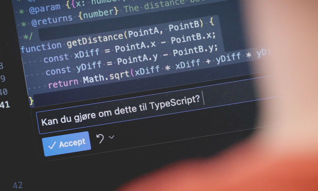 AI-assistenter er til mye større hjelp for utviklere som kan mye fra før, viser eksperiment. 📸: Ole Petter Baugerød Stokke