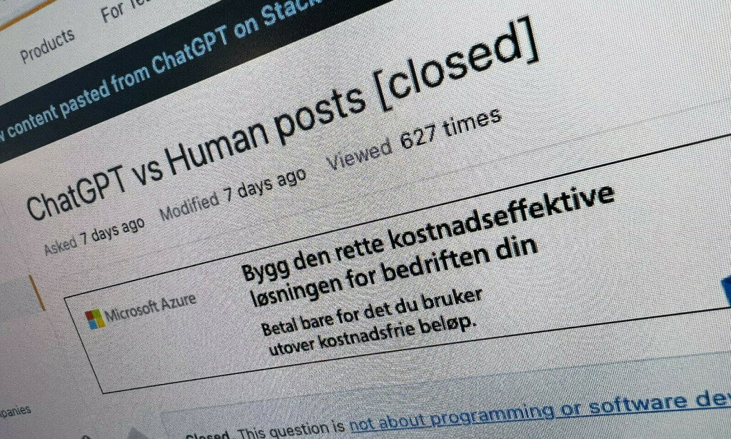 StackOverflow ville først forby AI, så ønsket de AI velkommen. Nå kan nettstedet ha under ett år igjen å leve, mener en av de mest aktive bidragsyterne. 📸: Jørgen Jacobsen